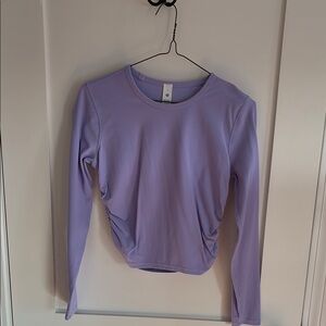 Lululemon Lavender Long Sleeve Women's Top